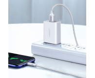 UGREEN Kabel USB do USB-C QC3.0 05m z aluminiową wtyczką biały - 1489133 - zdjęcie 2